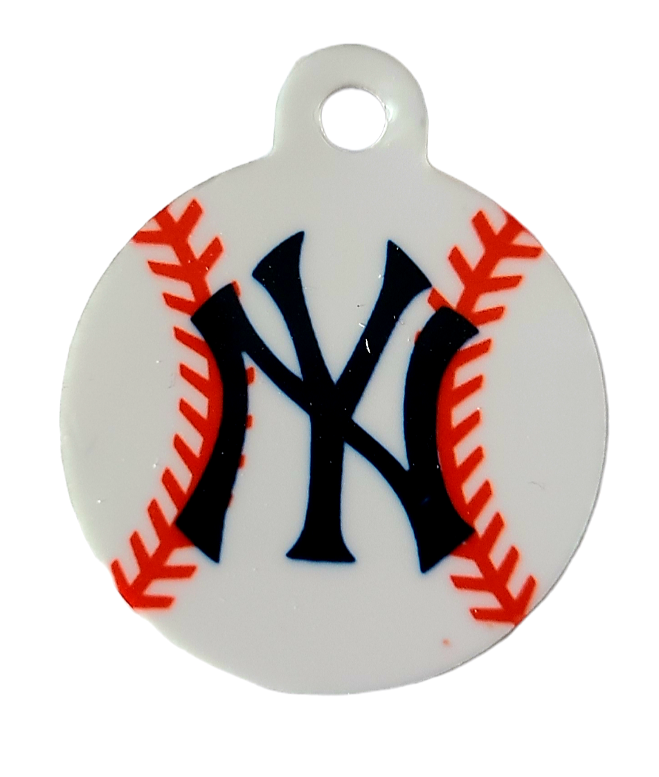 New York Yankees Pet Id Dog Tag Personalized for Your Pet 